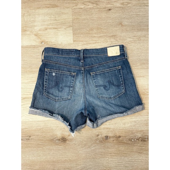 AG-ED The Hailey ex-boyfriend roll up denim shorts Adriano Goldschmied - Picture 6 of 7